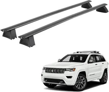 САЩ Безплатна Доставка £ 165 Алуминиев E-покритие на Багажника на Покрива Поперечины за Jeep Grand Cherokee 2011-2019